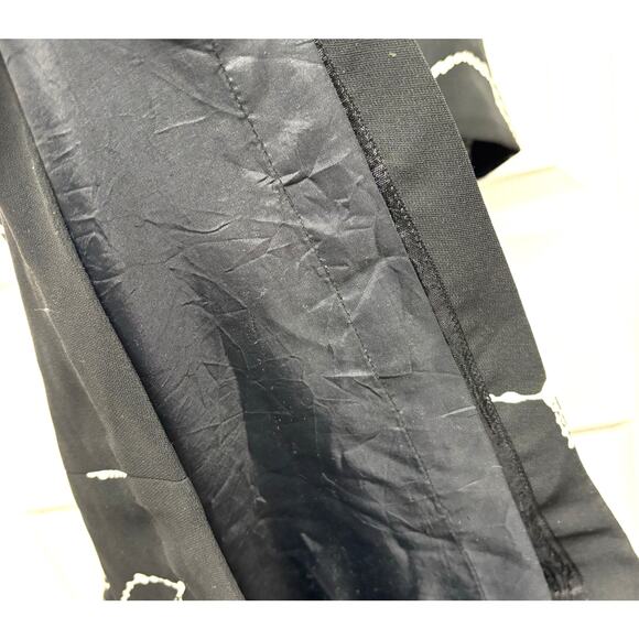 Jones New York Black and White Dress, Faux Wrap, Sleeveless,  Women's Size 10 - Picture 5 of 5